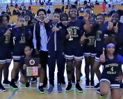 The Southwest DeKalb Lady Panthers held off the Arabia Mountain Lady Rams 39-36 to win the DCSD JV Girls' Basketball Championship.