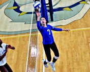 Chamblee's Natalie Tsai and the Lady Bulldogs are making a 13th consecutive trip to the state playoffs. Tsai has gone over the 2,000 assists and 500 aces plateau this season. (Photo by Mark Brock)