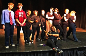 The DeKalb School of the Arts One Act Play troupe competes for a state title at 9:00 am on Saturday. 